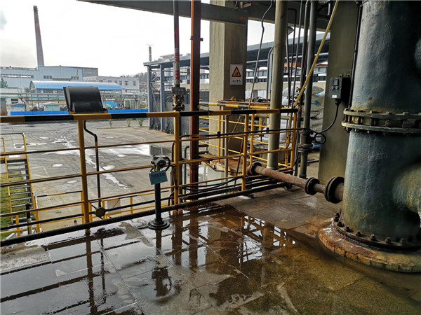 固定式防爆型氣體檢測儀安裝現場