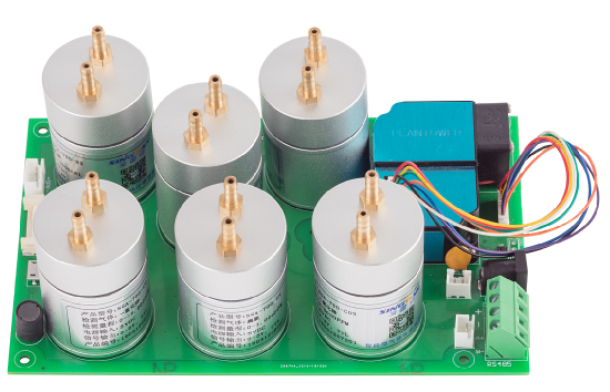 多組分氣體檢測模塊