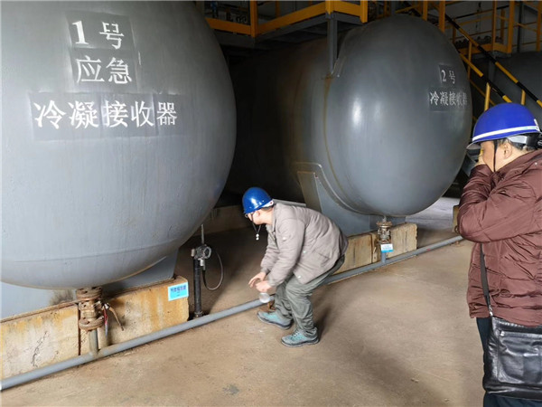 化工廠氣體檢測儀安裝現場