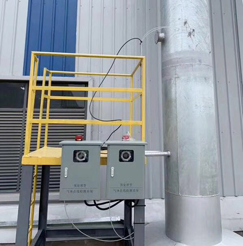 VOC在線監(jiān)測系統(tǒng)安裝現(xiàn)場