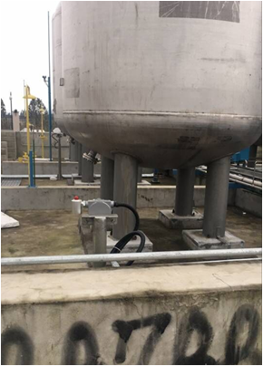 三氟化硼檢測儀安裝現場圖