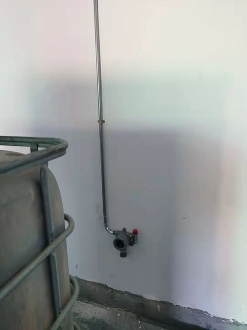 氨氣可燃氣體檢測儀安裝現場圖