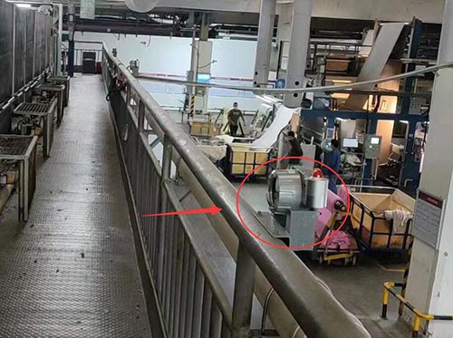 固定氯乙烯氣體泄漏監測儀現場圖