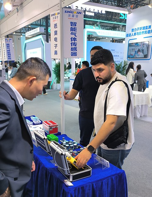 深國安氣體檢測儀展區